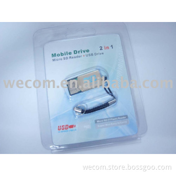 USB2.0 T-Flash/Micro SD card reader